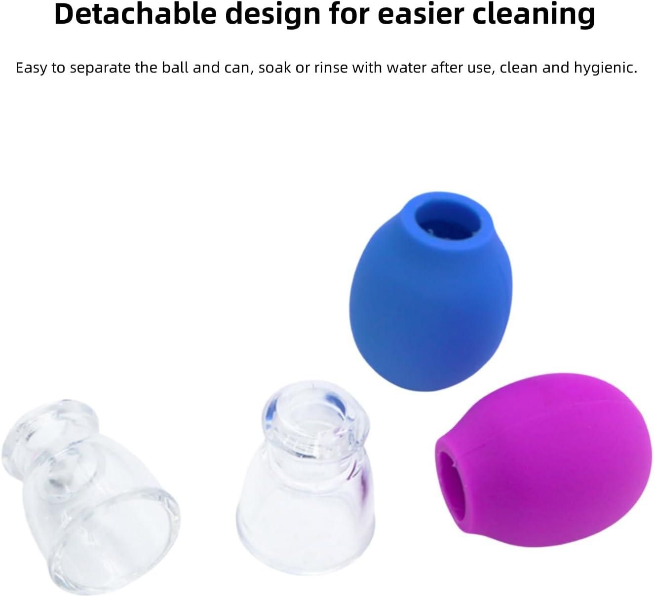 Facial Cupping Massage Cups - Vacuum Therapy Set of 2