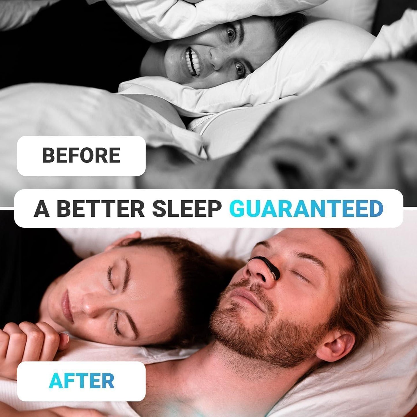Silicone Nasal Strips - Reusable Breathing Aid Starter Kit