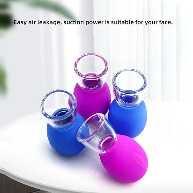 Facial Cupping Massage Cups - Vacuum Therapy Set of 2